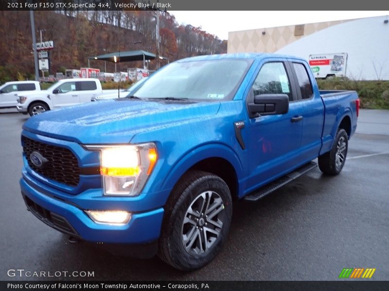 Front 3/4 View of 2021 F150 STX SuperCab 4x4