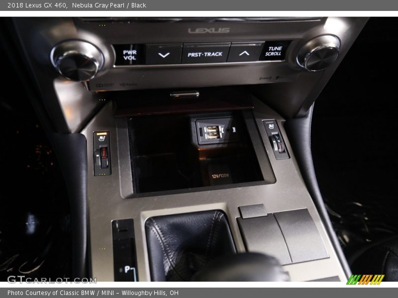 Nebula Gray Pearl / Black 2018 Lexus GX 460