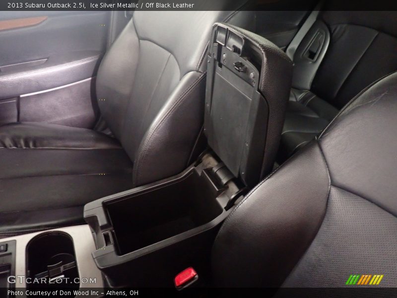 Ice Silver Metallic / Off Black Leather 2013 Subaru Outback 2.5i
