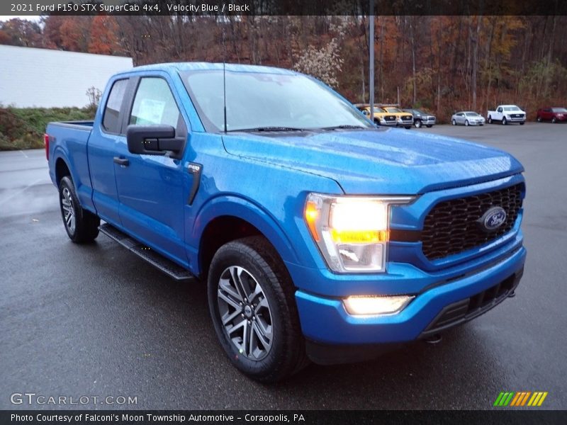 Front 3/4 View of 2021 F150 STX SuperCab 4x4