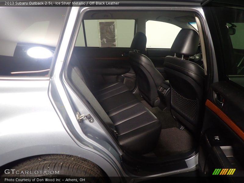 Ice Silver Metallic / Off Black Leather 2013 Subaru Outback 2.5i