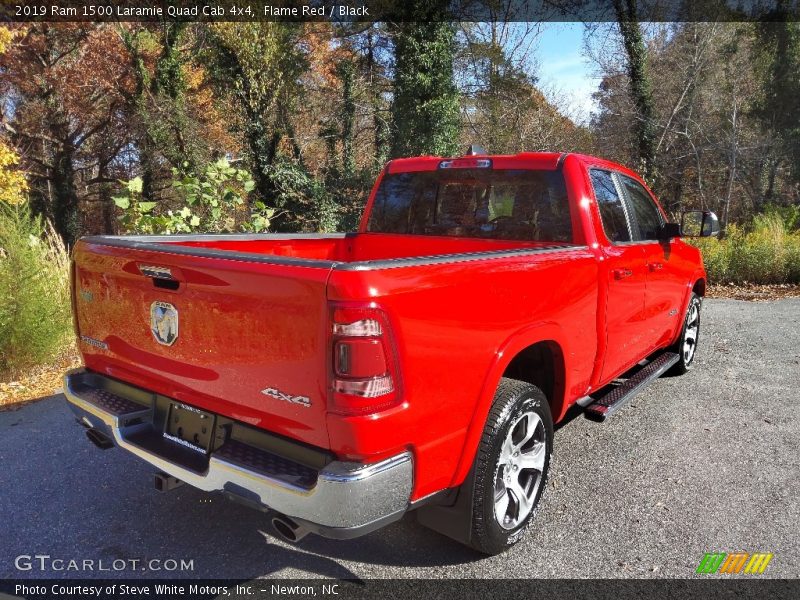 Flame Red / Black 2019 Ram 1500 Laramie Quad Cab 4x4