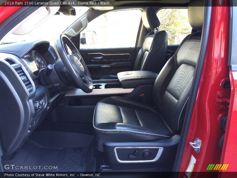 Flame Red / Black 2019 Ram 1500 Laramie Quad Cab 4x4