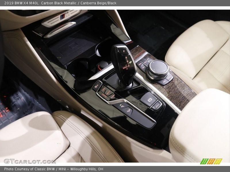 Carbon Black Metallic / Canberra Beige/Black 2019 BMW X4 M40i