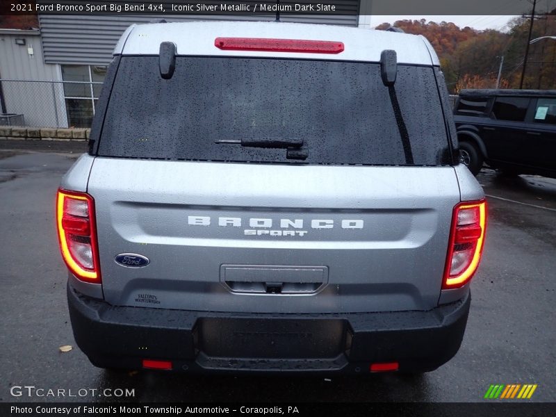 Iconic Silver Metallic / Medium Dark Slate 2021 Ford Bronco Sport Big Bend 4x4