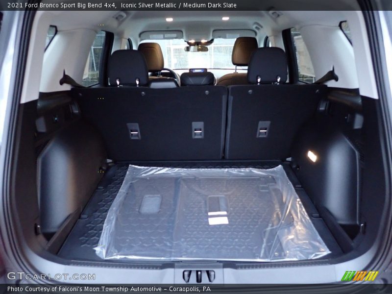Iconic Silver Metallic / Medium Dark Slate 2021 Ford Bronco Sport Big Bend 4x4