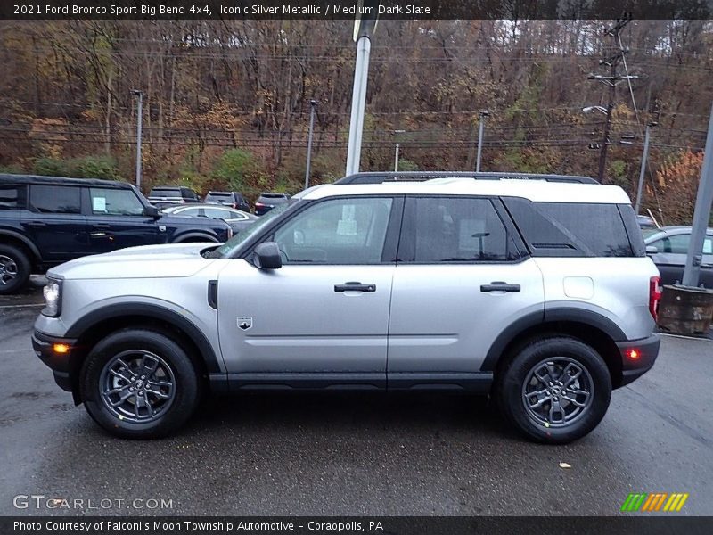  2021 Bronco Sport Big Bend 4x4 Iconic Silver Metallic