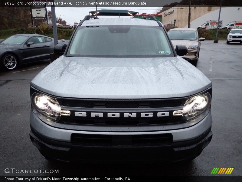 Iconic Silver Metallic / Medium Dark Slate 2021 Ford Bronco Sport Big Bend 4x4
