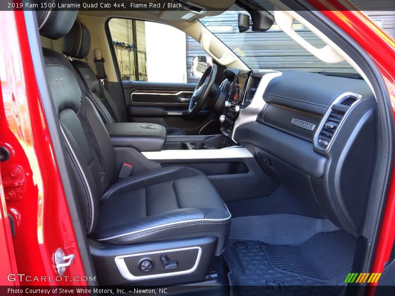 Flame Red / Black 2019 Ram 1500 Laramie Quad Cab 4x4