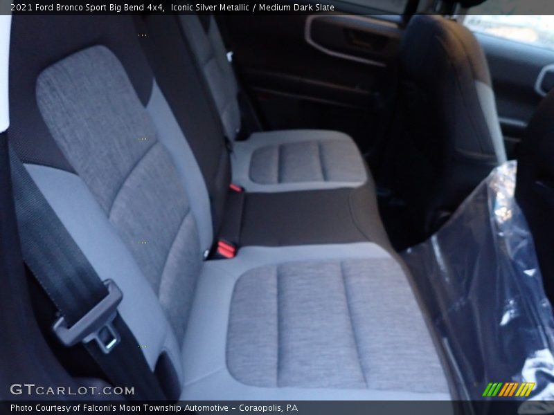 Iconic Silver Metallic / Medium Dark Slate 2021 Ford Bronco Sport Big Bend 4x4