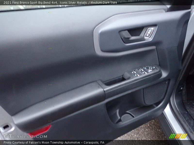 Iconic Silver Metallic / Medium Dark Slate 2021 Ford Bronco Sport Big Bend 4x4