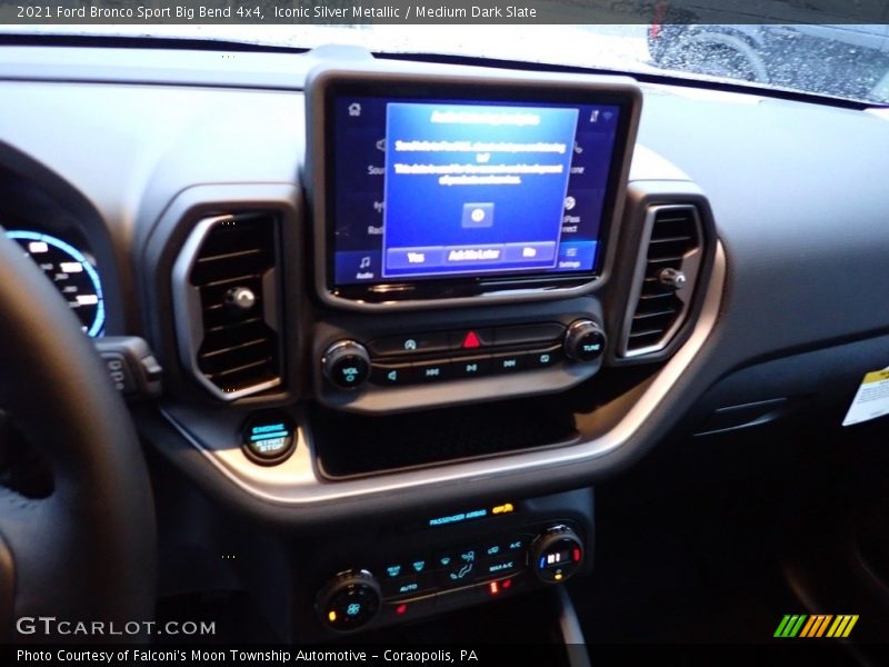 Iconic Silver Metallic / Medium Dark Slate 2021 Ford Bronco Sport Big Bend 4x4