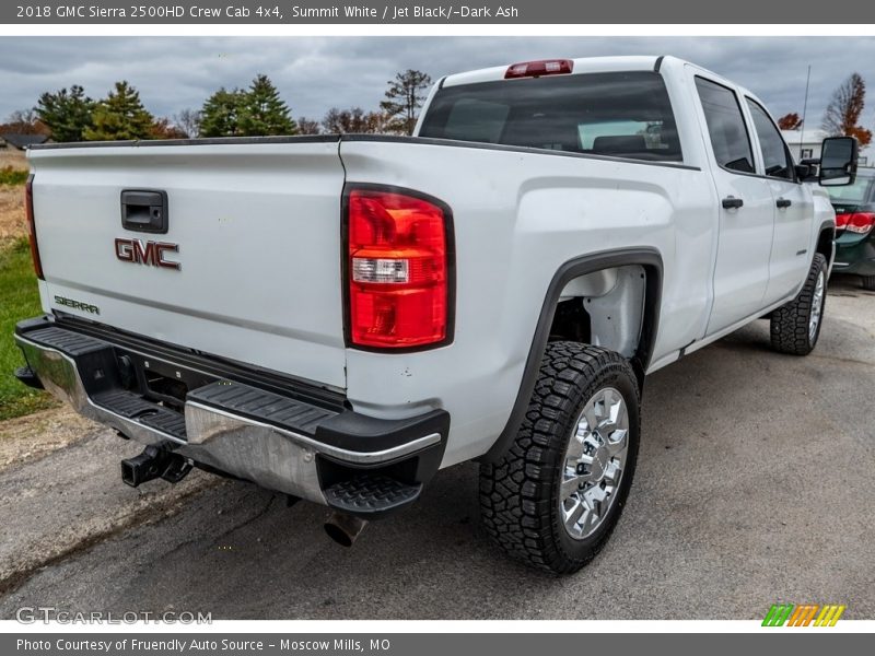 Summit White / Jet Black/­Dark Ash 2018 GMC Sierra 2500HD Crew Cab 4x4