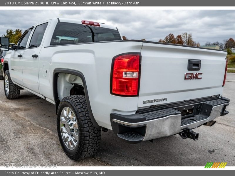 Summit White / Jet Black/­Dark Ash 2018 GMC Sierra 2500HD Crew Cab 4x4