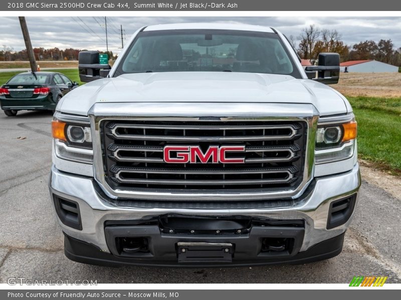 Summit White / Jet Black/­Dark Ash 2018 GMC Sierra 2500HD Crew Cab 4x4