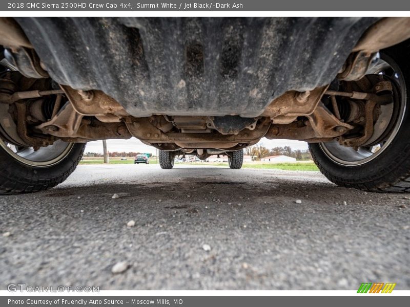 Summit White / Jet Black/­Dark Ash 2018 GMC Sierra 2500HD Crew Cab 4x4