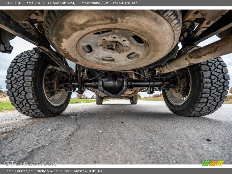 Summit White / Jet Black/­Dark Ash 2018 GMC Sierra 2500HD Crew Cab 4x4