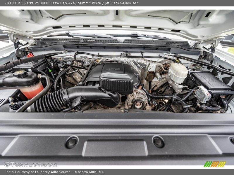 Summit White / Jet Black/­Dark Ash 2018 GMC Sierra 2500HD Crew Cab 4x4