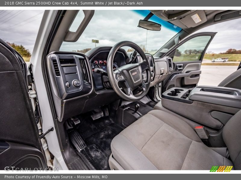 Summit White / Jet Black/­Dark Ash 2018 GMC Sierra 2500HD Crew Cab 4x4