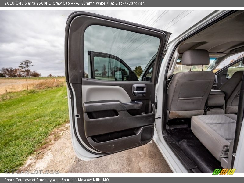 Summit White / Jet Black/­Dark Ash 2018 GMC Sierra 2500HD Crew Cab 4x4