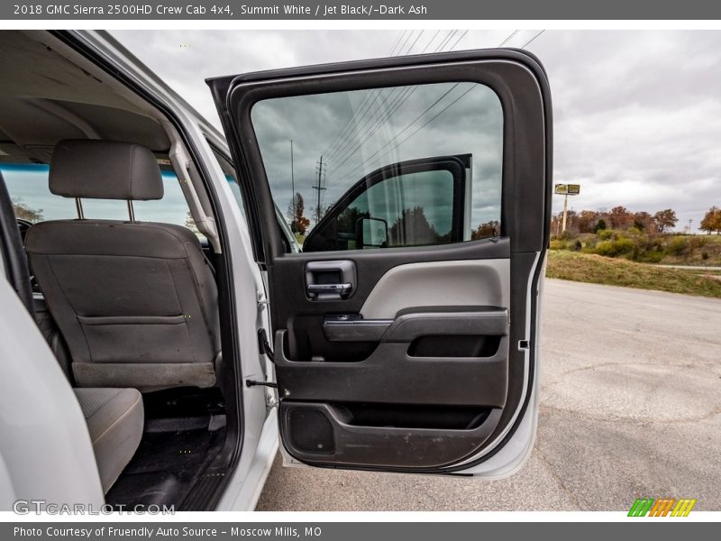 Summit White / Jet Black/­Dark Ash 2018 GMC Sierra 2500HD Crew Cab 4x4