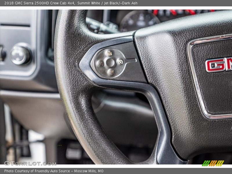 Summit White / Jet Black/­Dark Ash 2018 GMC Sierra 2500HD Crew Cab 4x4