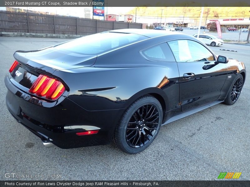 Shadow Black / Ebony 2017 Ford Mustang GT Coupe