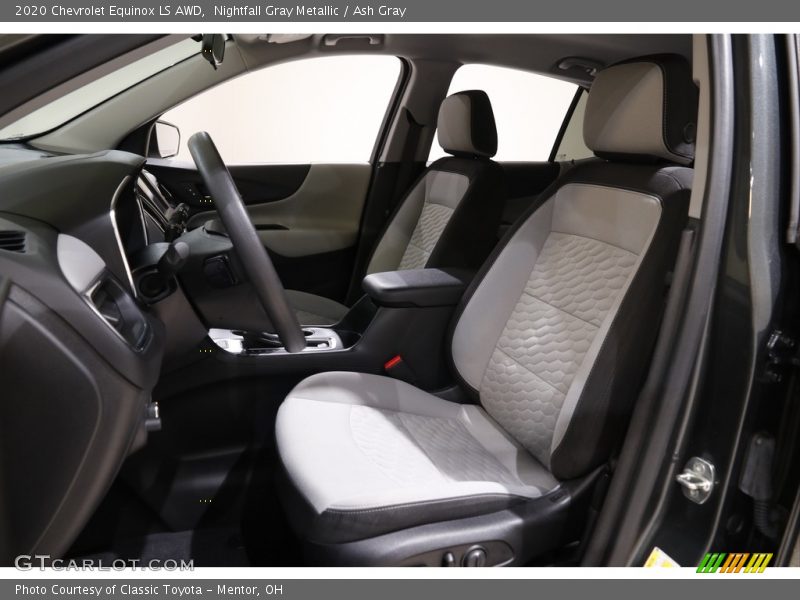 Nightfall Gray Metallic / Ash Gray 2020 Chevrolet Equinox LS AWD