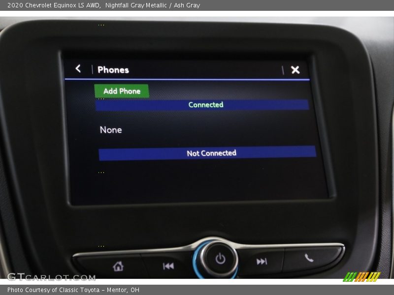 Nightfall Gray Metallic / Ash Gray 2020 Chevrolet Equinox LS AWD
