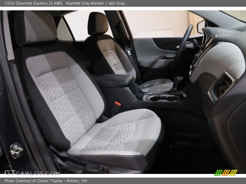 Nightfall Gray Metallic / Ash Gray 2020 Chevrolet Equinox LS AWD