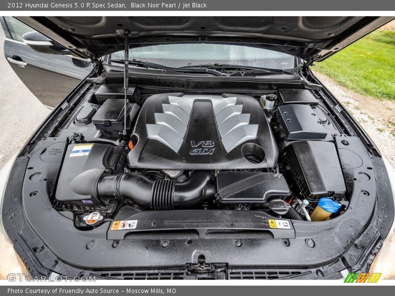  2012 Genesis 5.0 R Spec Sedan Engine - 5.0 Liter GDI DOHC 32-Valve D-CVVT V8