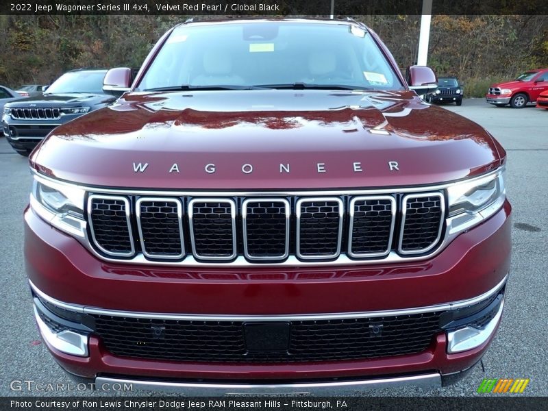  2022 Wagoneer Series III 4x4 Velvet Red Pearl
