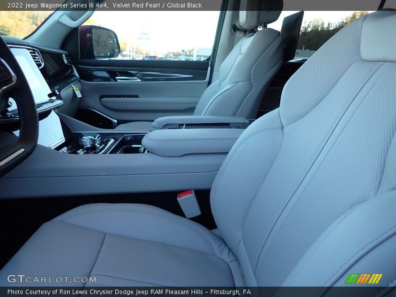 Front Seat of 2022 Wagoneer Series III 4x4