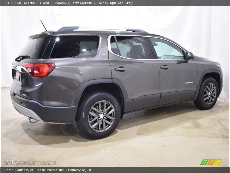 Smokey Quartz Metallic / Cocoa/Light Ash Gray 2019 GMC Acadia SLT AWD