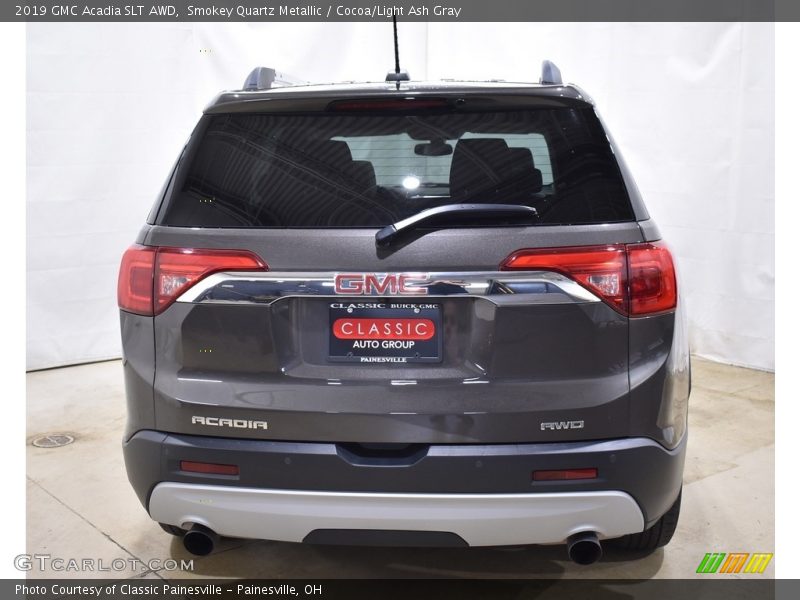 Smokey Quartz Metallic / Cocoa/Light Ash Gray 2019 GMC Acadia SLT AWD