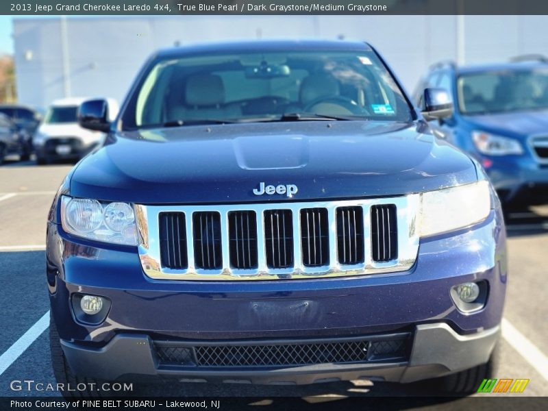 True Blue Pearl / Dark Graystone/Medium Graystone 2013 Jeep Grand Cherokee Laredo 4x4