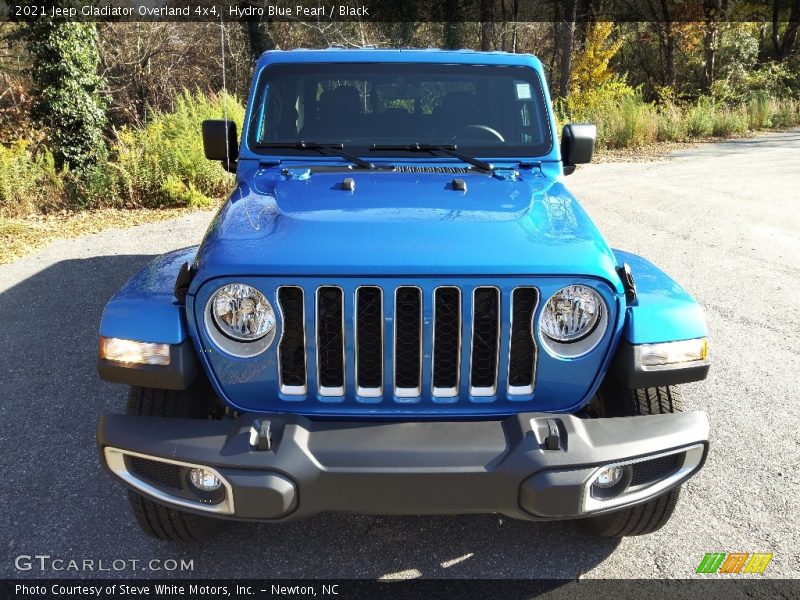 Hydro Blue Pearl / Black 2021 Jeep Gladiator Overland 4x4