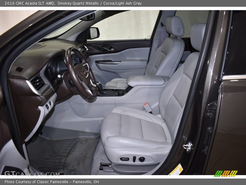 Smokey Quartz Metallic / Cocoa/Light Ash Gray 2019 GMC Acadia SLT AWD