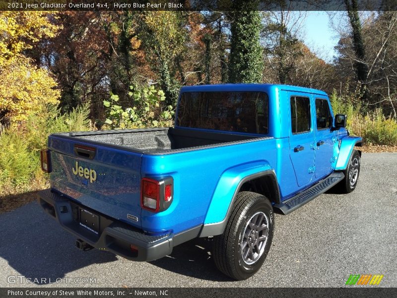 Hydro Blue Pearl / Black 2021 Jeep Gladiator Overland 4x4