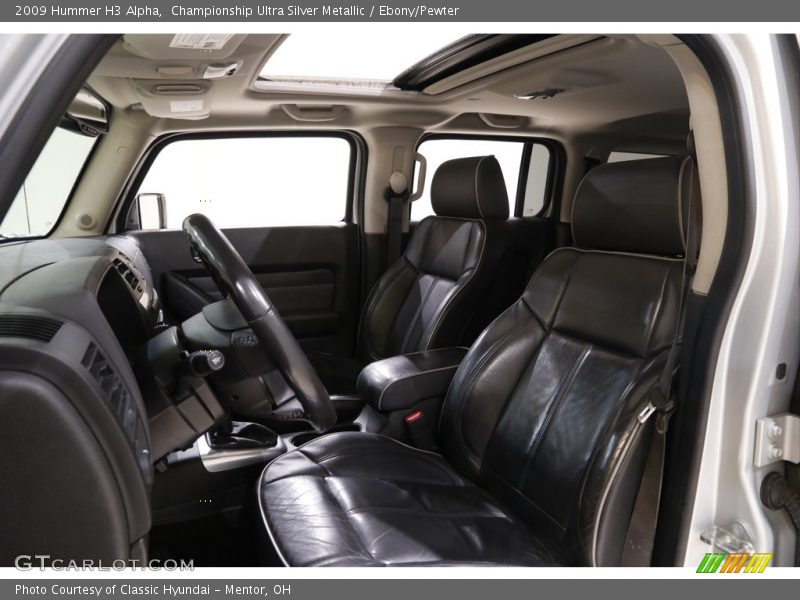 Championship Ultra Silver Metallic / Ebony/Pewter 2009 Hummer H3 Alpha