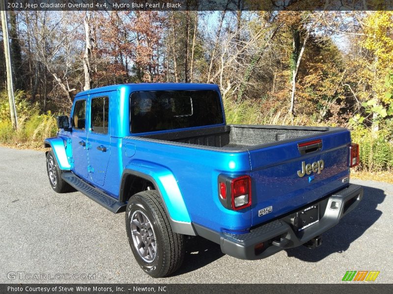 Hydro Blue Pearl / Black 2021 Jeep Gladiator Overland 4x4