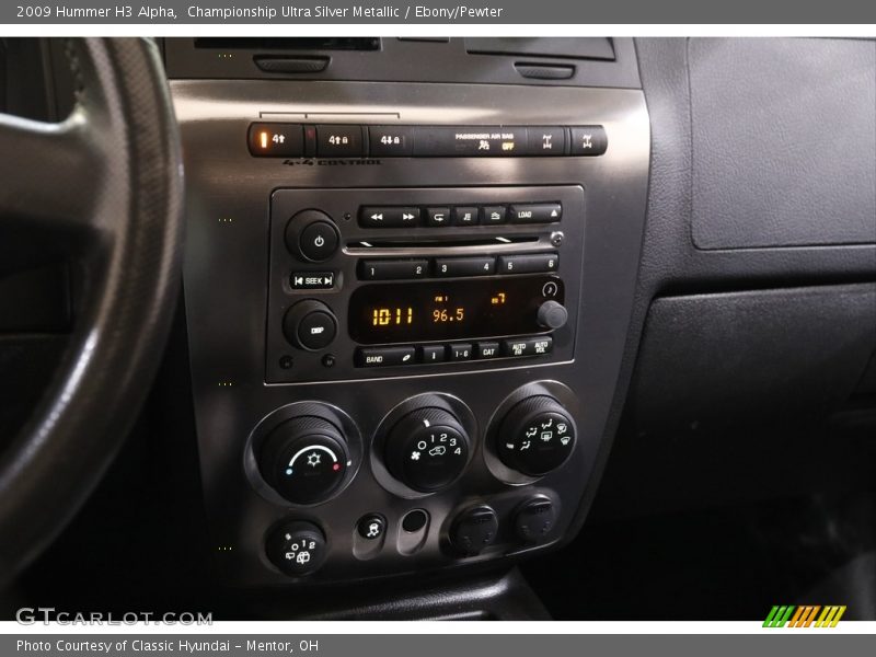 Championship Ultra Silver Metallic / Ebony/Pewter 2009 Hummer H3 Alpha