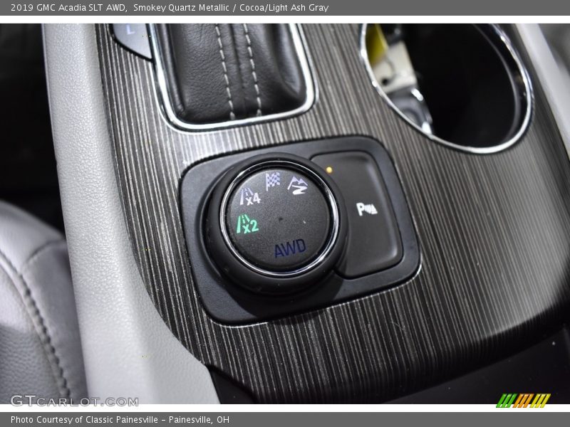 Smokey Quartz Metallic / Cocoa/Light Ash Gray 2019 GMC Acadia SLT AWD