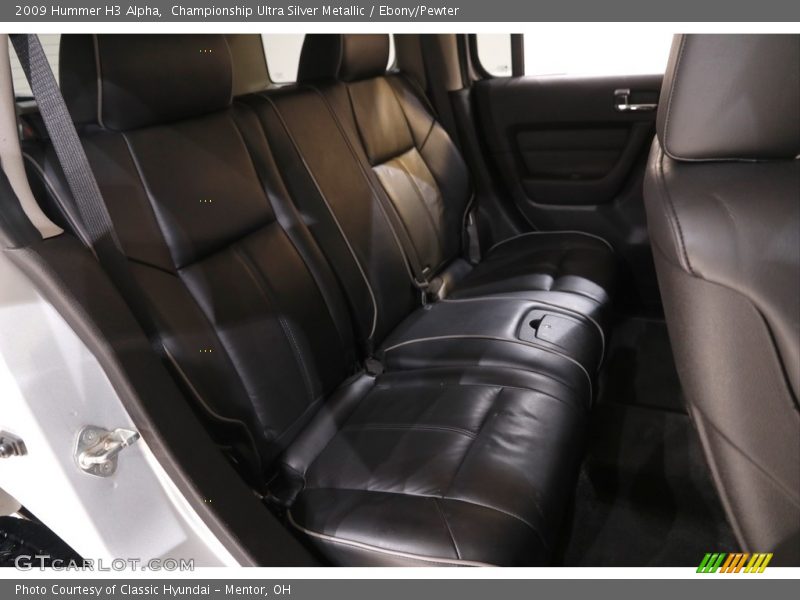 Championship Ultra Silver Metallic / Ebony/Pewter 2009 Hummer H3 Alpha