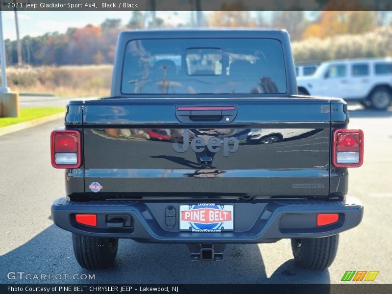 Black / Black 2021 Jeep Gladiator Sport 4x4