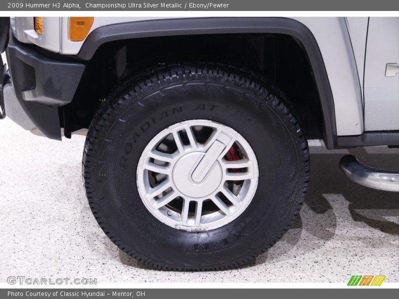 Championship Ultra Silver Metallic / Ebony/Pewter 2009 Hummer H3 Alpha