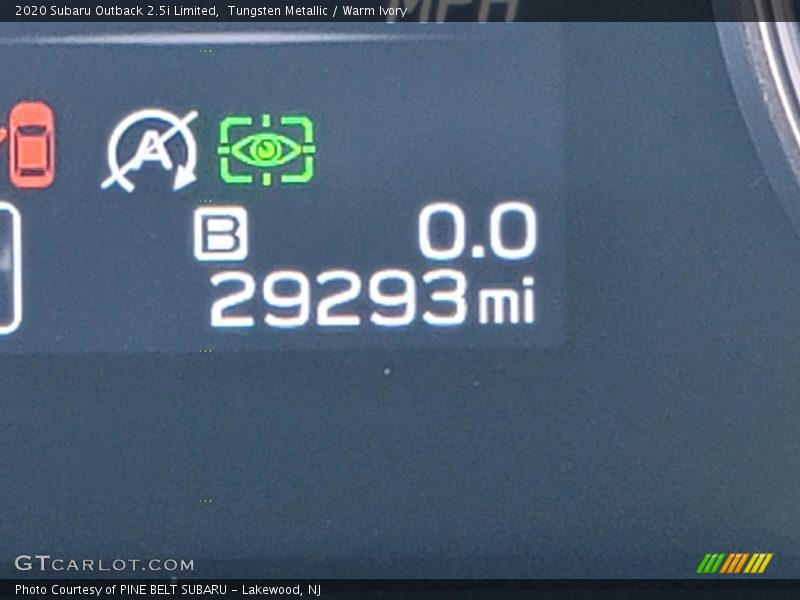 Tungsten Metallic / Warm Ivory 2020 Subaru Outback 2.5i Limited