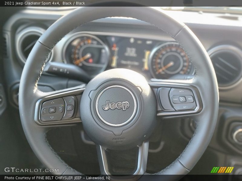 Black / Black 2021 Jeep Gladiator Sport 4x4