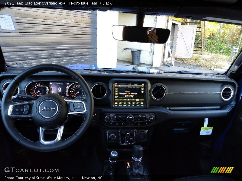 Hydro Blue Pearl / Black 2021 Jeep Gladiator Overland 4x4