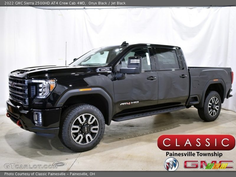 Onyx Black / Jet Black 2022 GMC Sierra 2500HD AT4 Crew Cab 4WD